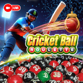 Cricket Ball Roulette on plus777 login